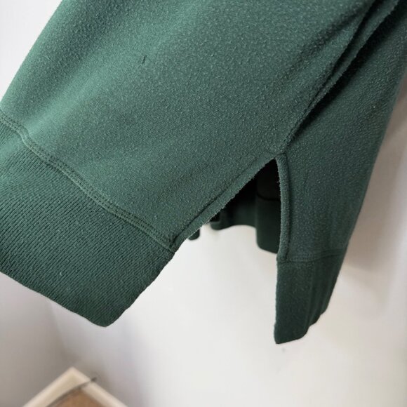 ATHLETA coaster luxe pullover sweatshirt in green size S - Picture 3 of 8